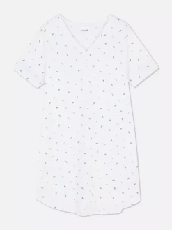 Primark Koszule Nocne<Dżersejowa koszula nocna z dekoltem w serek