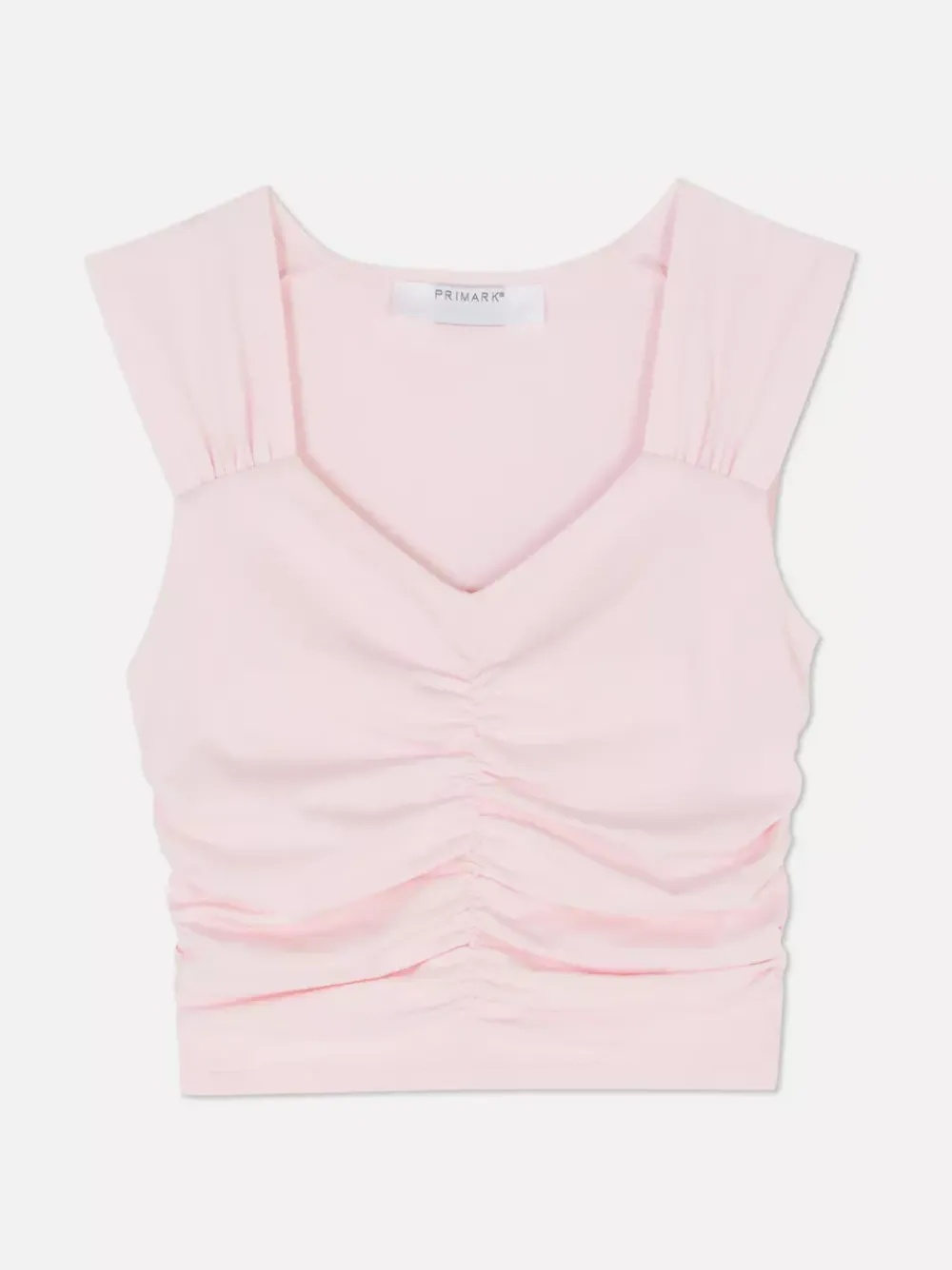 Primark Topy I T-Shirty<Dżersejowa koszulka bez rękawów z marszczeniami