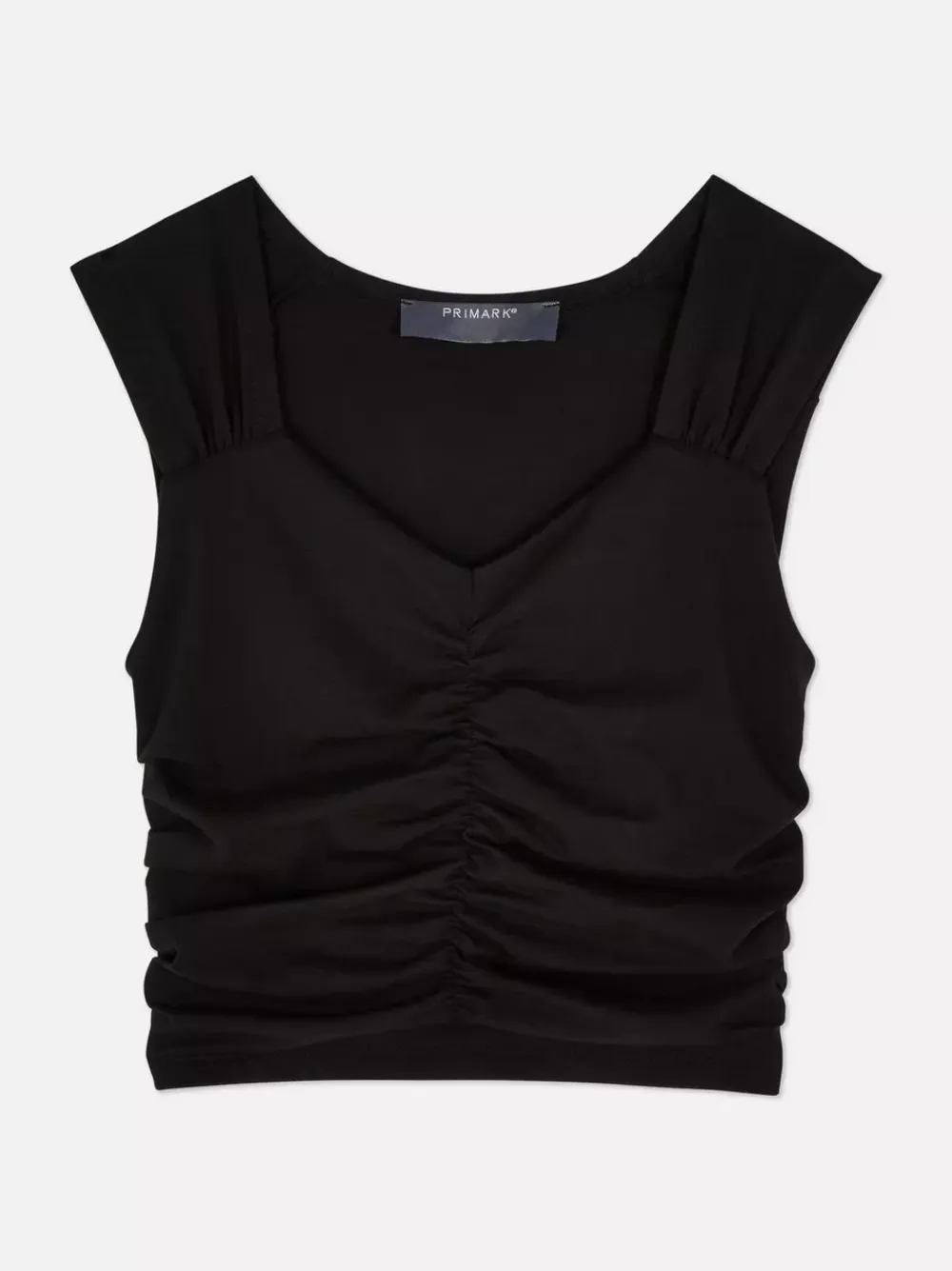 Primark Topy I T-Shirty<Dżersejowa koszulka bez rękawów z marszczeniami