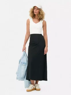 Primark Topy I T-Shirty<Dżersejowa koszulka bez rękawów z marszczeniami