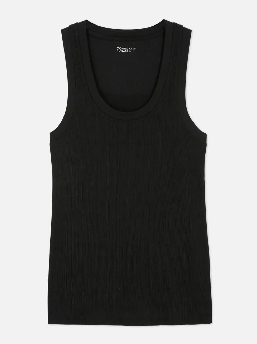 Primark Topy I T-Shirty<Dżersejowa koszulka prążkowana bez rękawów