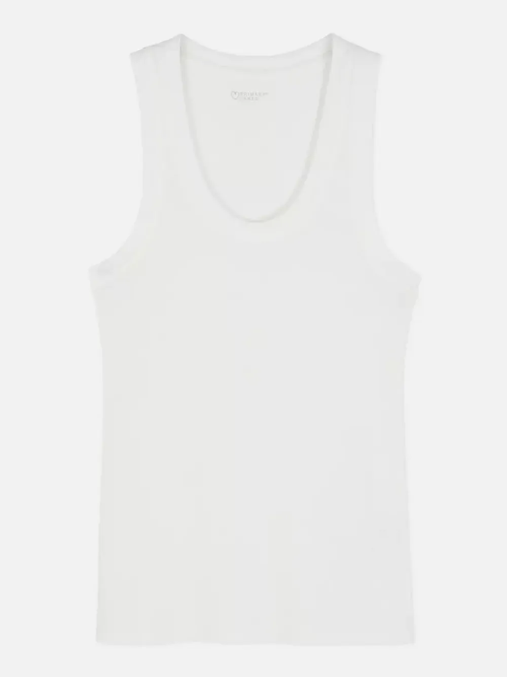 Primark Topy I T-Shirty<Dżersejowa koszulka prążkowana bez rękawów