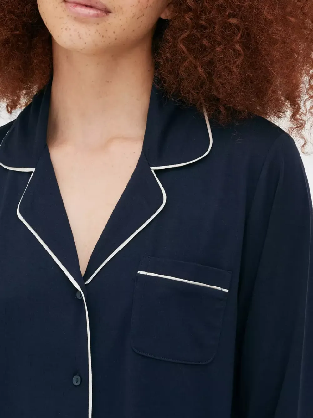 Primark Zestawy Piżamowe<Dżersejowa piżama typu boyfriend z długim rękawem