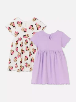 Primark Sukienki I Spódnice<Dżersejowe sukienki z Myszką Minnie Disneya, 2 szt.
