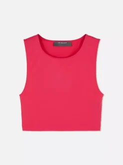 Primark Topy I T-Shirty<Dżersejowy top bez rękawów z efektem drugiej skóry