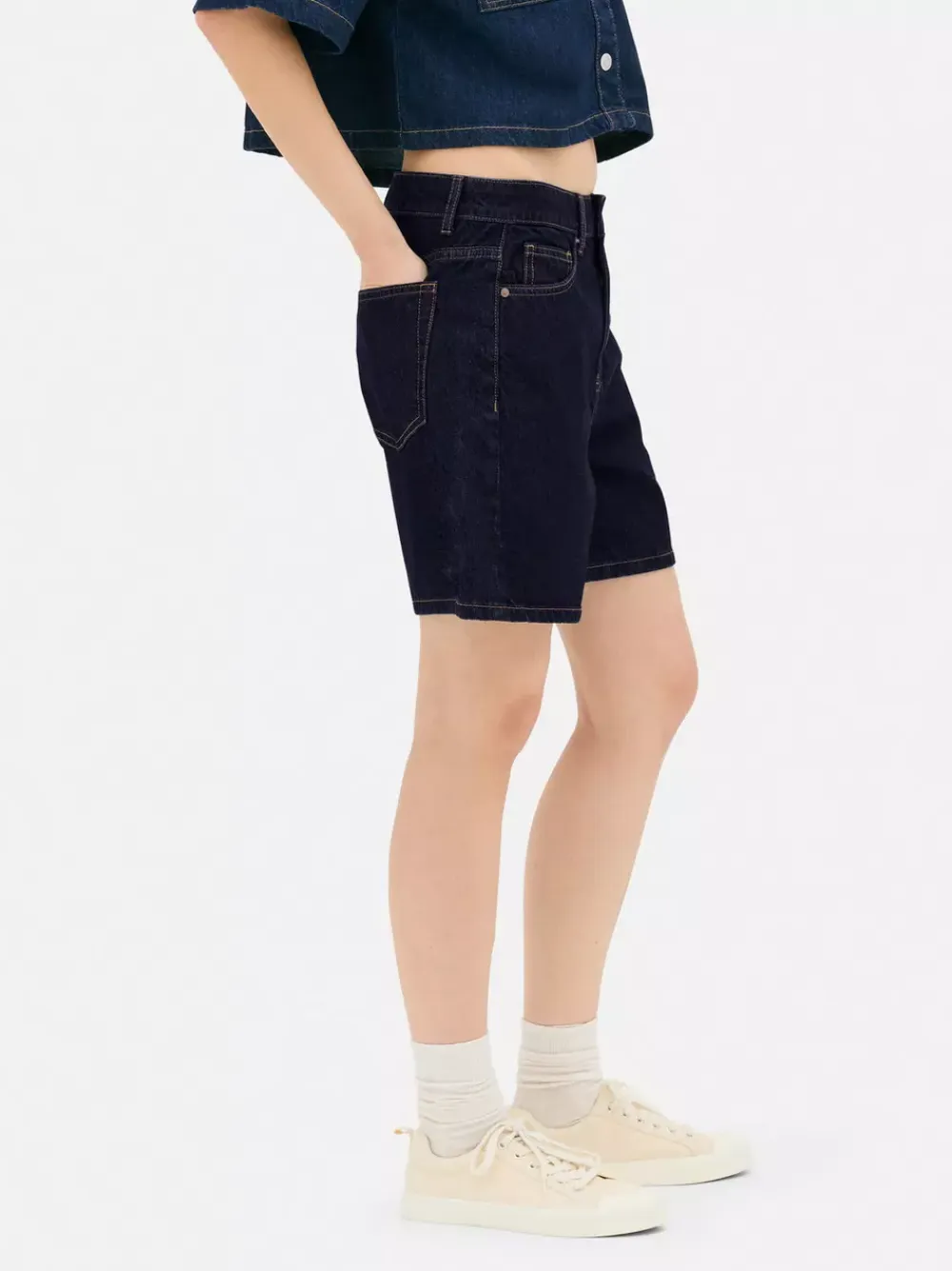 Primark Szorty<Dżinsowe szorty bermudy