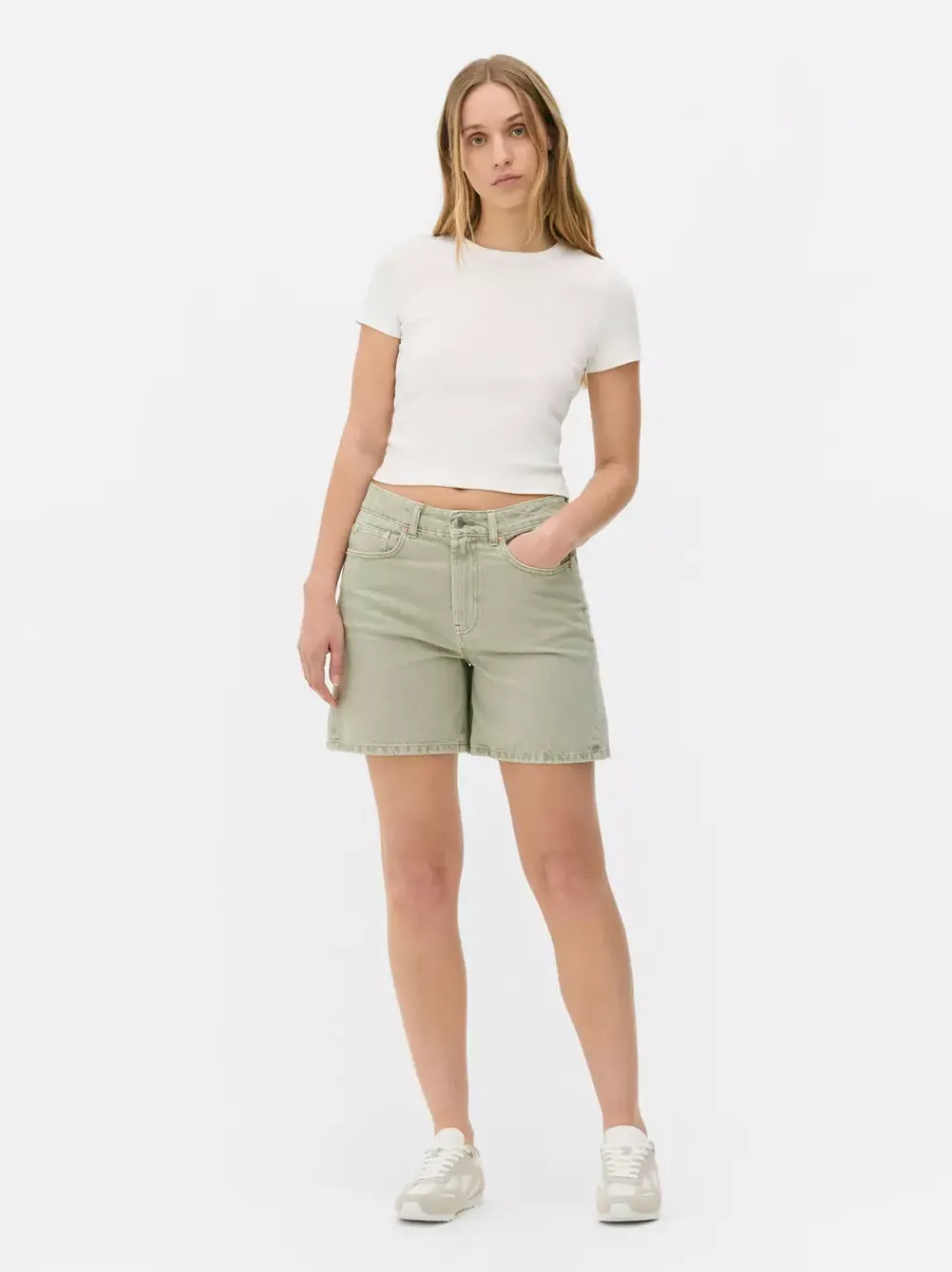 Primark Szorty<Dżinsowe szorty bermudy