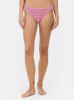 Primark Stroje Kąpielowe I Plażowe<Dół od bikini w paski z wysokimi wycięciami