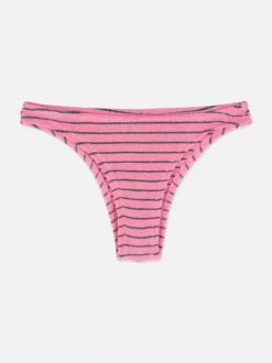 Primark Stroje Kąpielowe I Plażowe<Dół od bikini w paski z wysokimi wycięciami