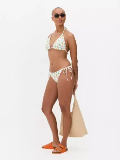 Primark Stroje Kąpielowe I Plażowe<Dół od bikini z wiązaniem po boku i nadrukiem