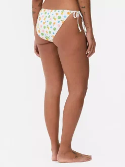 Primark Stroje Kąpielowe I Plażowe<Dół od bikini z wiązaniem po boku i nadrukiem
