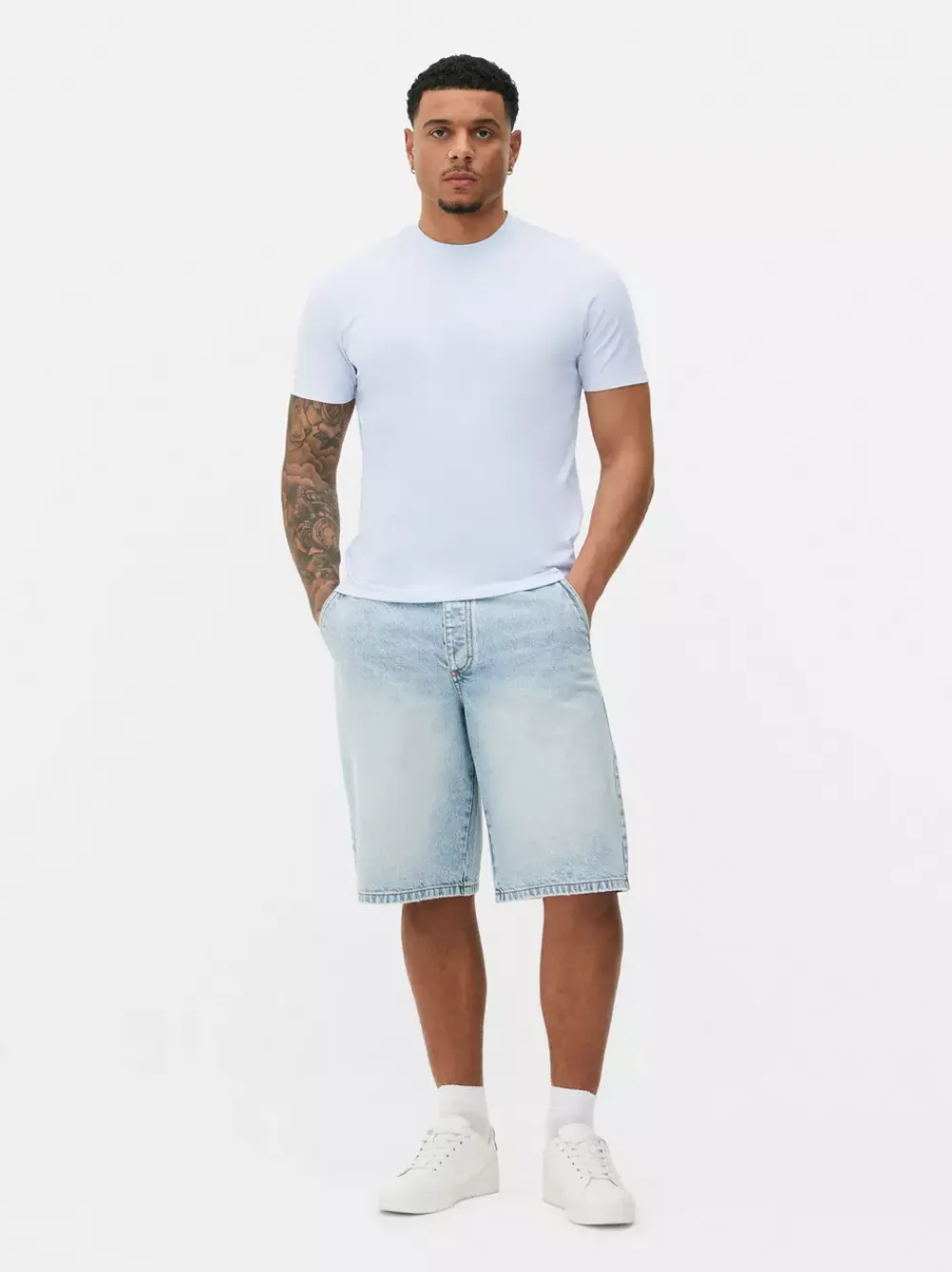 Primark Topy I T-Shirty<Dopasowany T-shirt o wysokiej zawartości bawełny