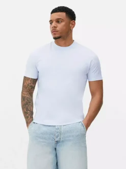Primark Topy I T-Shirty<Dopasowany T-shirt o wysokiej zawartości bawełny