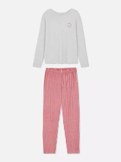 Primark Zestawy Piżamowe<Długa piżama dżersejowa