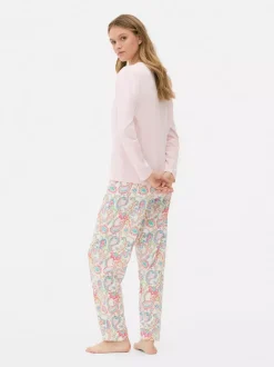 Primark Zestawy Piżamowe<Długa piżama dżersejowa
