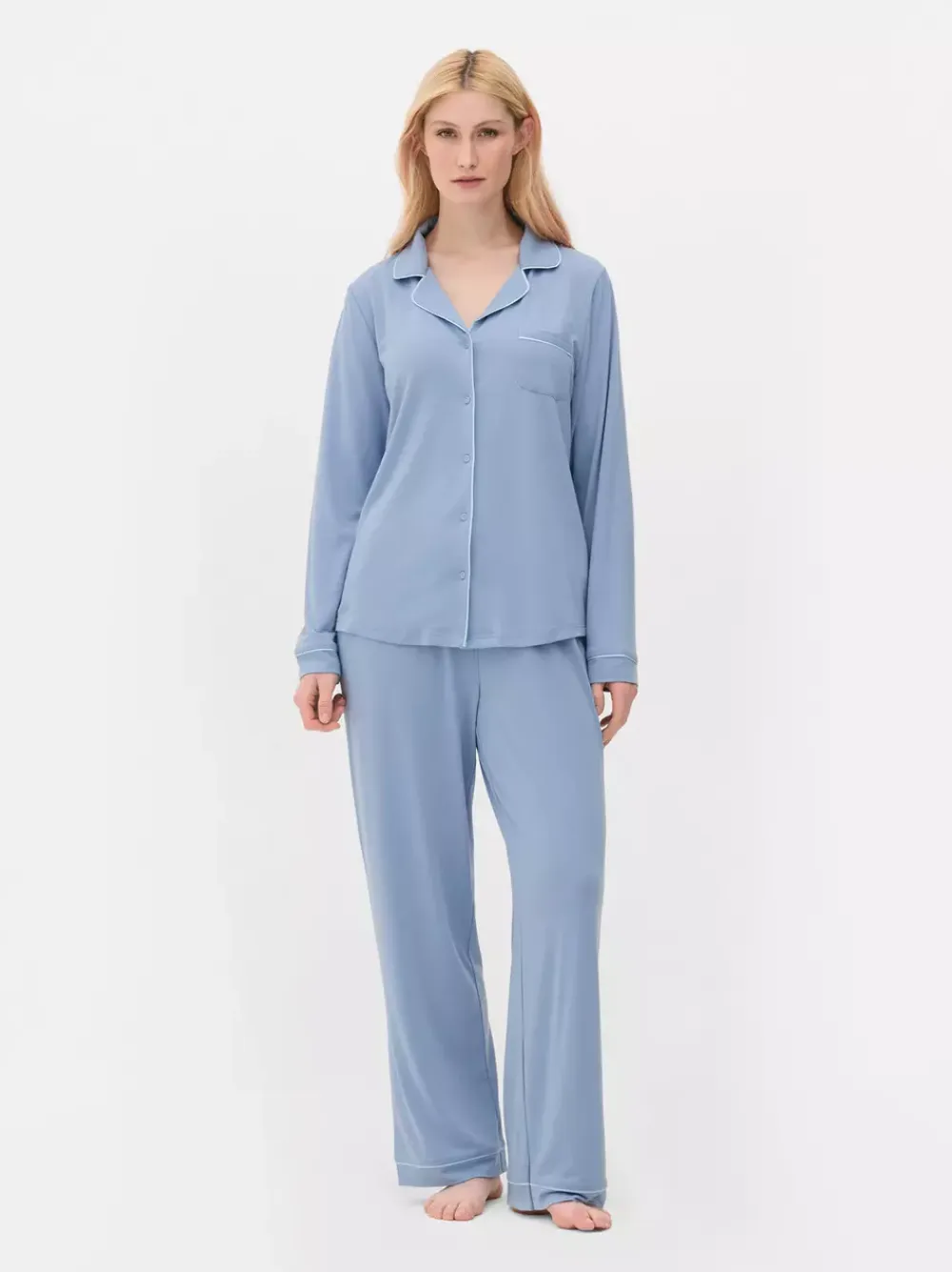Primark Zestawy Piżamowe<Długa piżama w stylu boyfriend