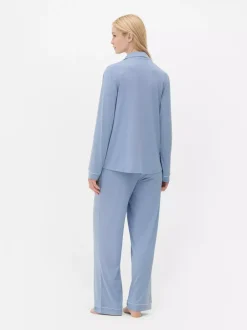 Primark Zestawy Piżamowe<Długa piżama w stylu boyfriend