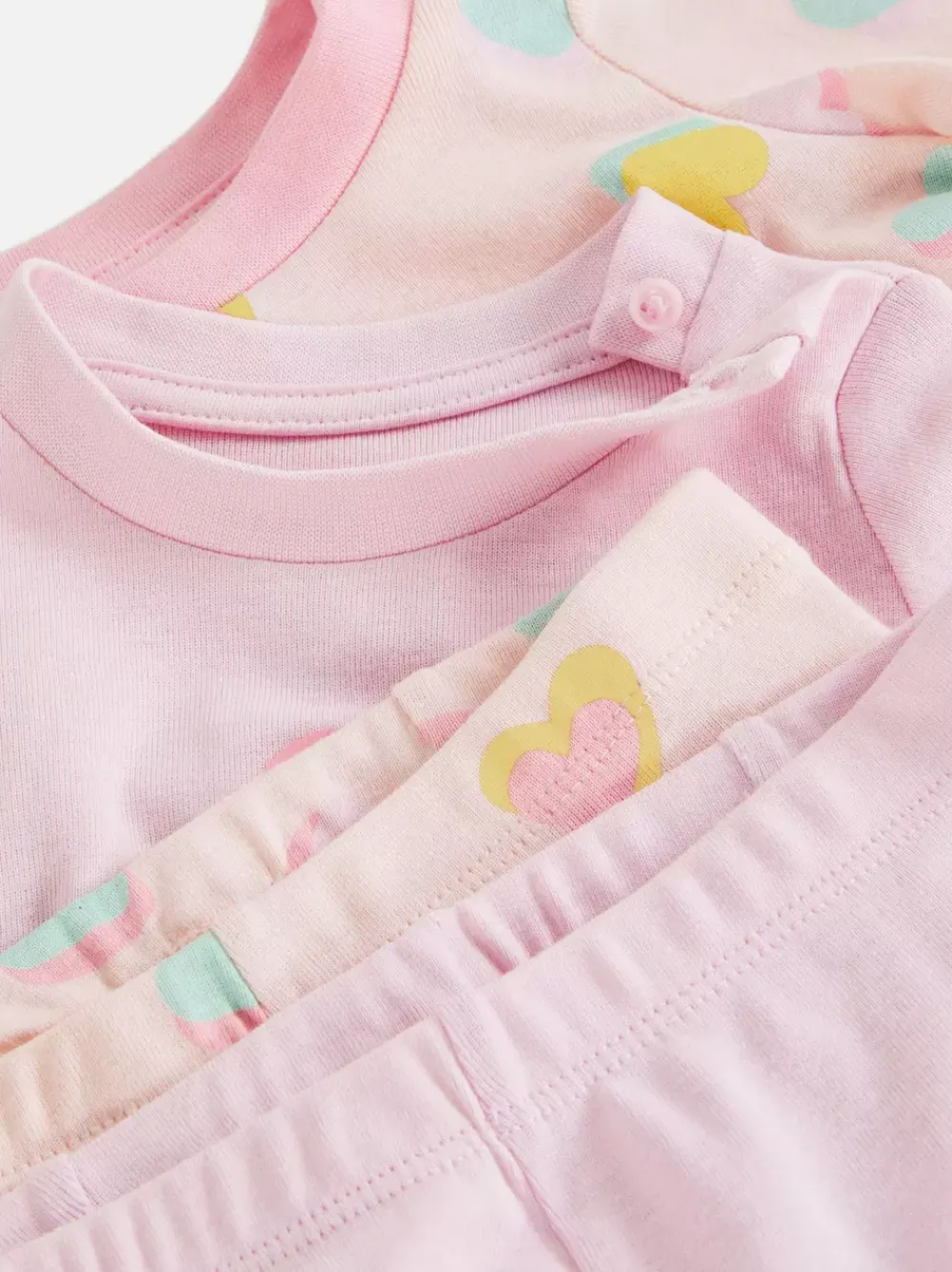 Primark Piżamy I Bielizna Nocna<Długa piżama z motywem serca, 2 szt.