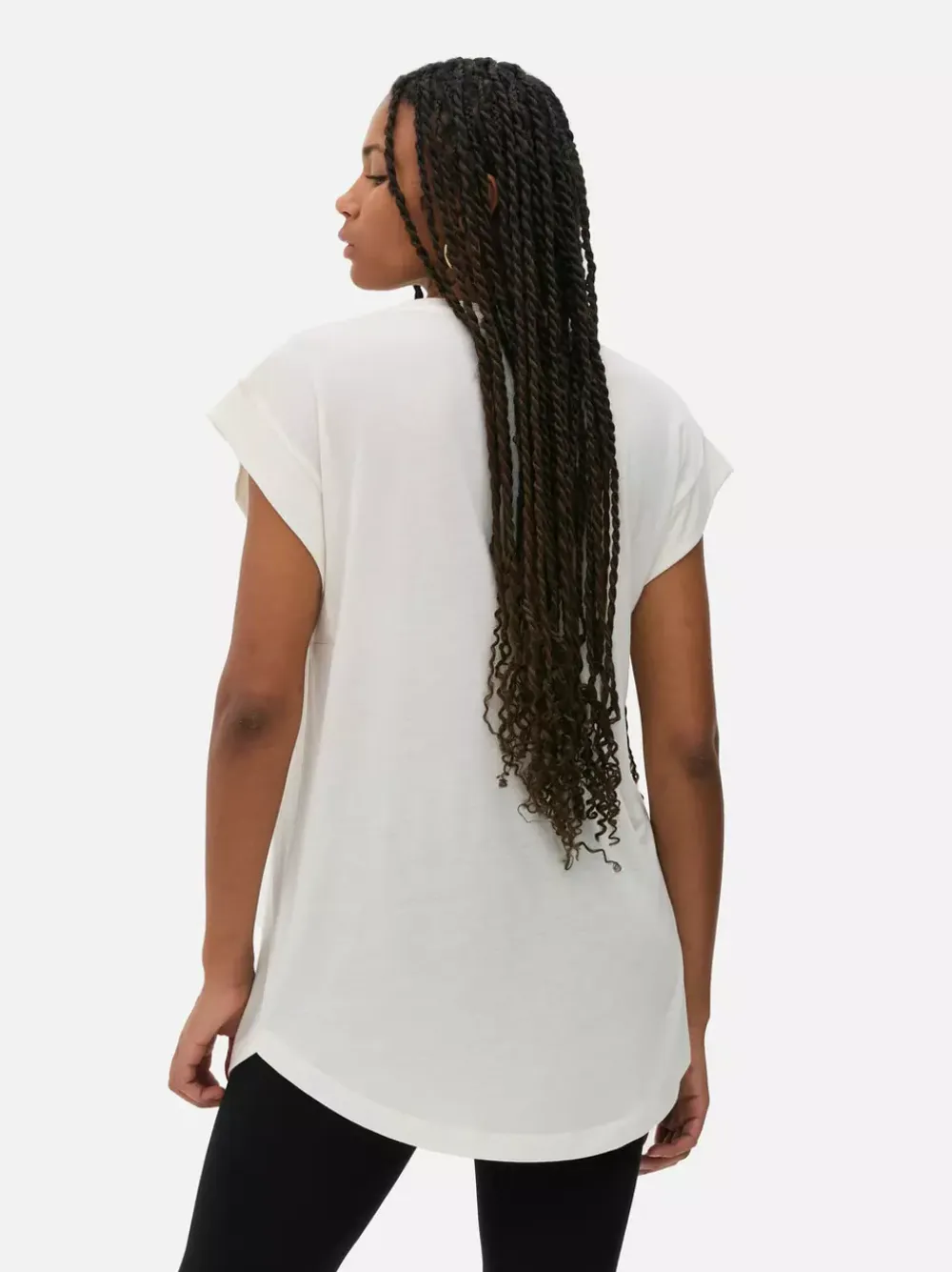 Primark Topy I T-Shirty<Długi T-shirt z nadrukiem