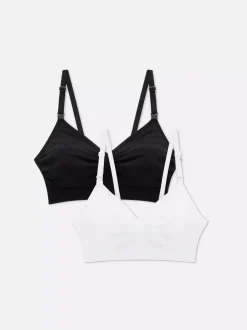 Primark Biustonosze<Dwa bezszwowe biustonosze do karmienia bez fiszbin