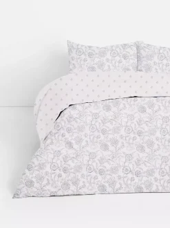 Primark Poszewki Na Kołdry I Komplety Pościeli<Dwustronna pościel w kwiaty na łóżko dwuosobowe