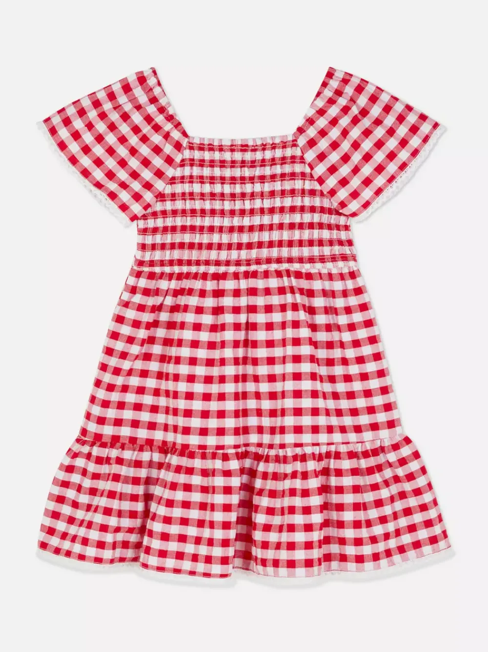 Dzieci Primark Sukienki<Dwuwarstwowa sukienka w kratę vichy