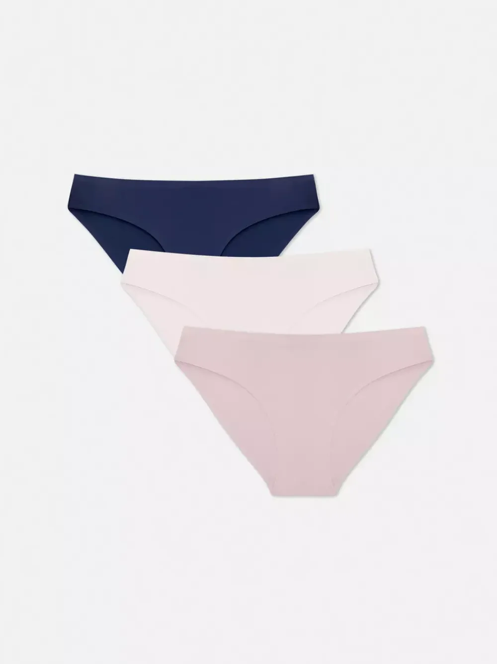 Damskie Primark Majtki Damskie<Dyskretne figi mini z modnym wzorem, 3 pary