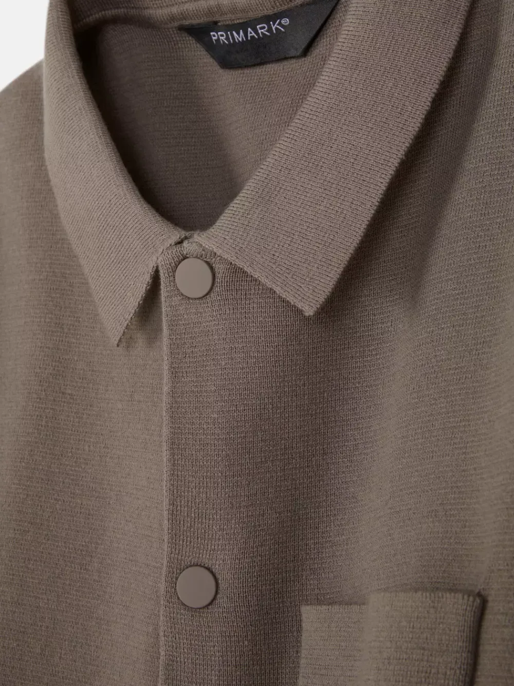 Primark Garnitury I Eleganckie Ubrania|Koszule<Dzianinowa koszula z zapięciem na zatrzaski