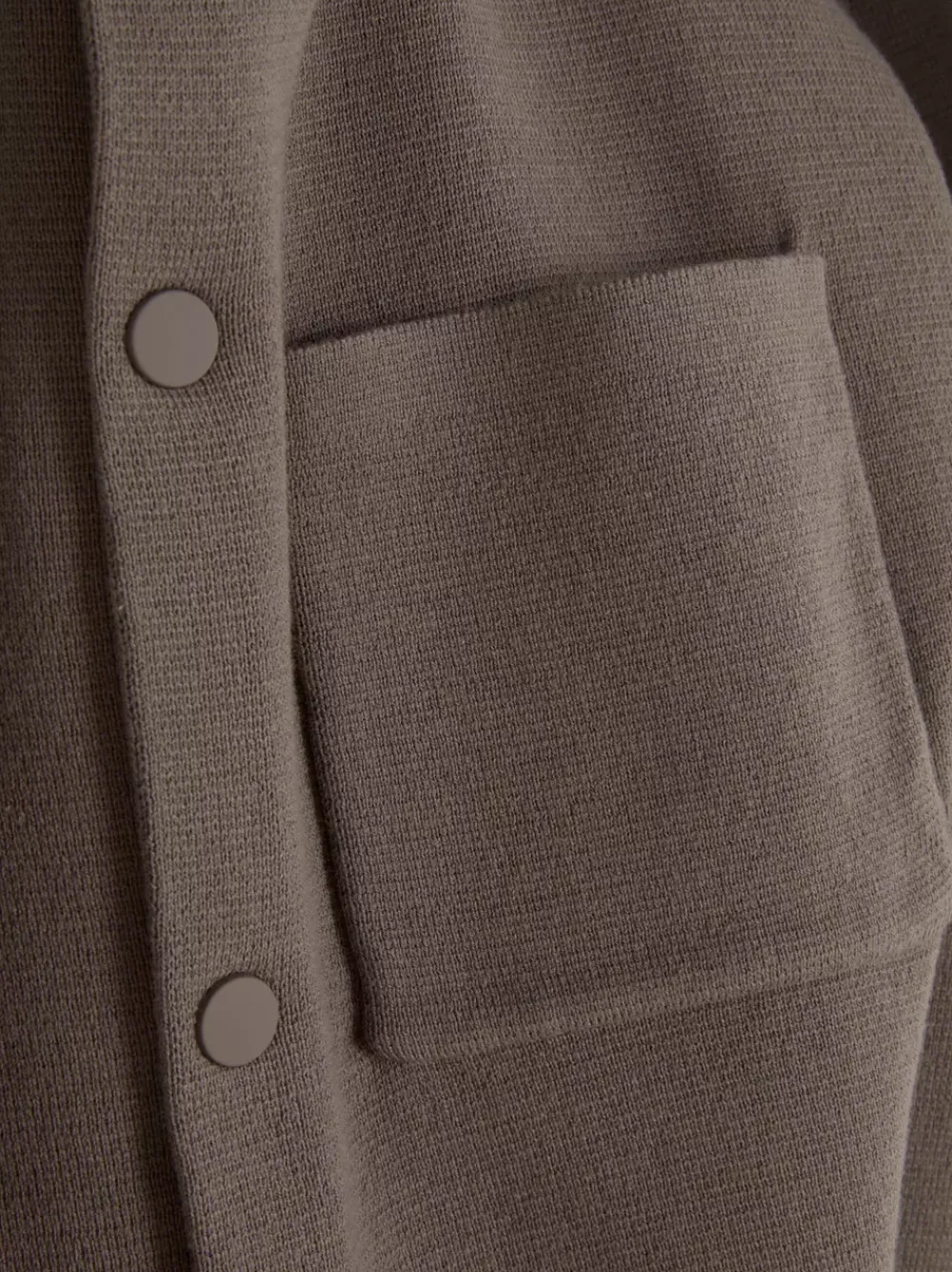 Primark Garnitury I Eleganckie Ubrania|Koszule<Dzianinowa koszula z zapięciem na zatrzaski