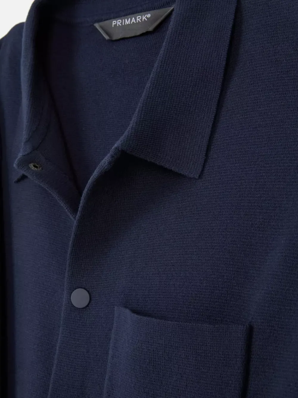 Primark Garnitury I Eleganckie Ubrania|Koszule<Dzianinowa koszula z zapięciem na zatrzaski