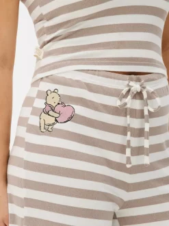Primark Zestawy Piżamowe<Dzianinowa piżama w paski z motywem Kubusia Puchatka