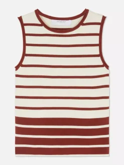 Primark Topy I T-Shirty<Dzianinowy top bez rękawów z okrągłym dekoltem