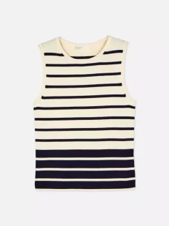 Primark Topy I T-Shirty<Dzianinowy top bez rękawów z okrągłym dekoltem