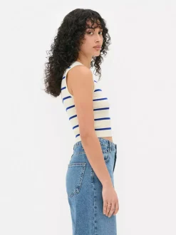 Primark Swetry I Kardigany<Dzianinowy top bez rękawów z okrągłym dekoltem