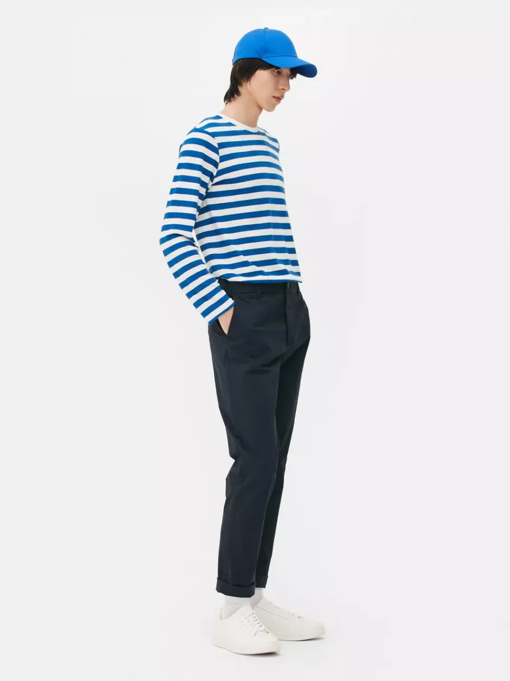 Primark Garnitury I Eleganckie Ubrania|Spodnie<Elastyczne chinosy o kroju slim fit