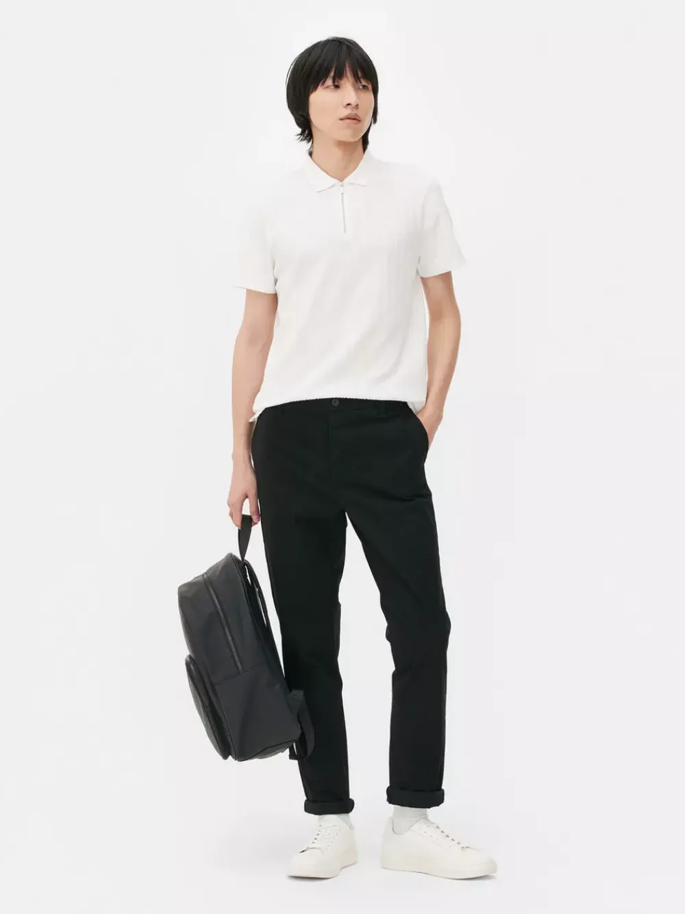 Primark Garnitury I Eleganckie Ubrania|Spodnie<Elastyczne chinosy o kroju slim fit