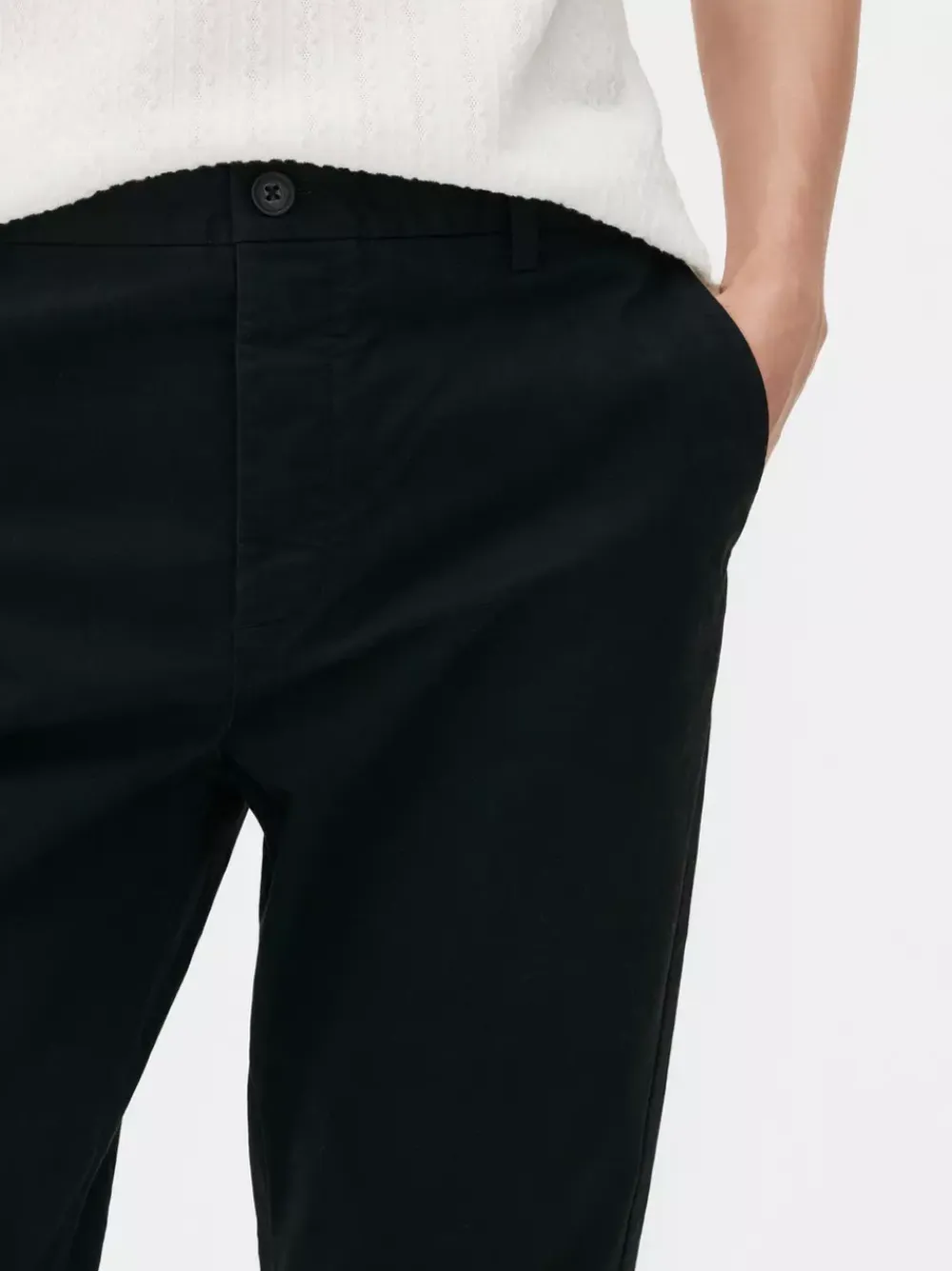 Primark Garnitury I Eleganckie Ubrania|Spodnie<Elastyczne chinosy o kroju slim fit