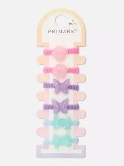 Dzieci Primark Akcesoria Do Włosów<Elastyczne gumki owijki do włosów, 6 szt.