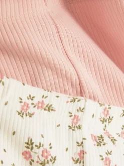 Dzieci Primark Spodnie I Legginsy<Elastyczne legginsy z różnymi wzorami, 2 pary