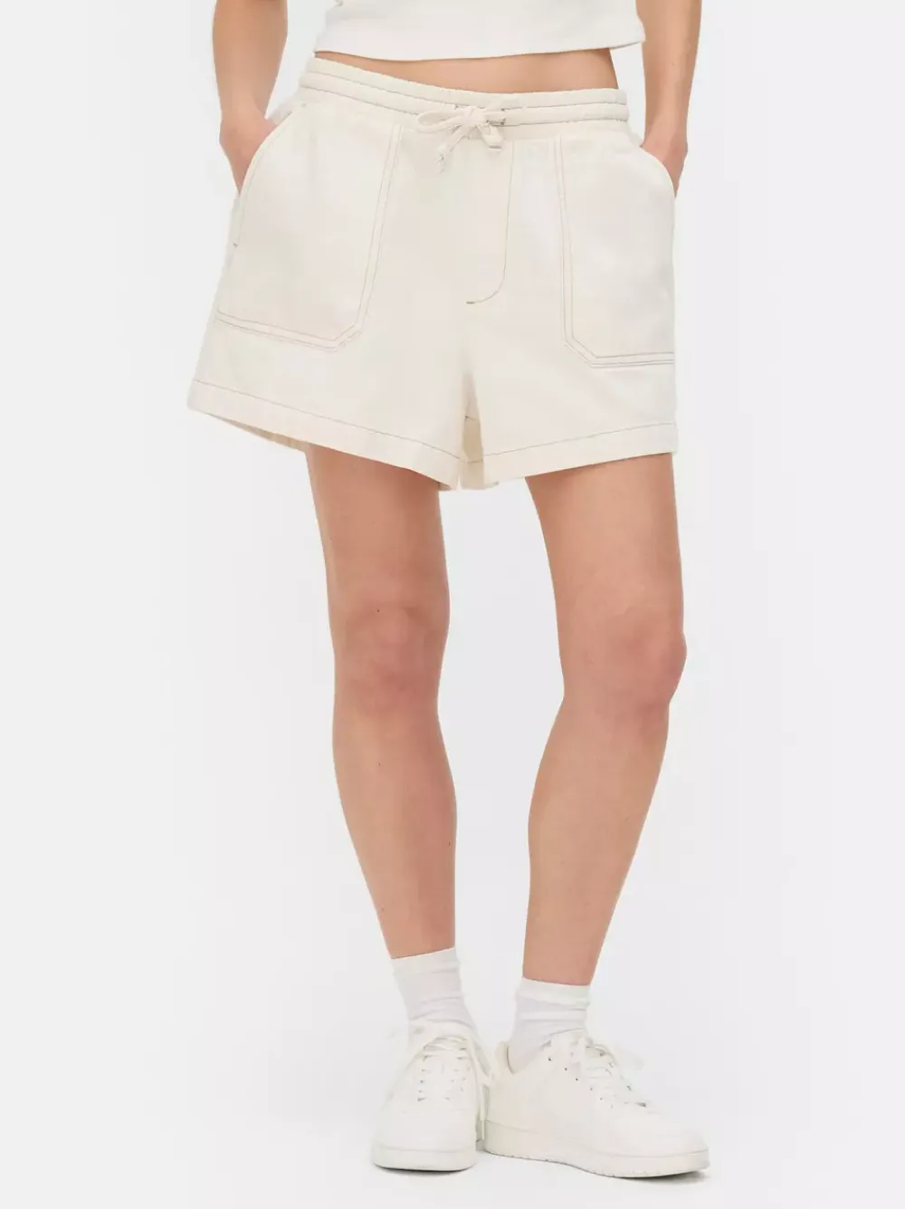 Primark Szorty<Elastyczne spodenki jeansowe