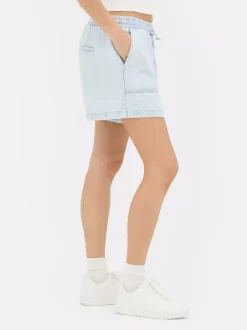 Primark Szorty<Elastyczne spodenki jeansowe