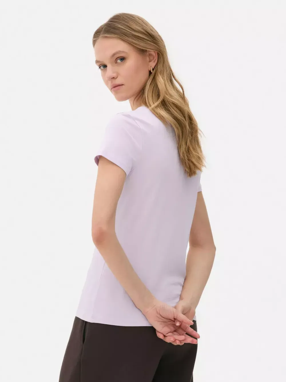 Primark Topy I T-Shirty<Elastyczny T-shirt z krótkim rękawem