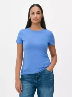 Primark Topy I T-Shirty<Elastyczny T-shirt z krótkim rękawem