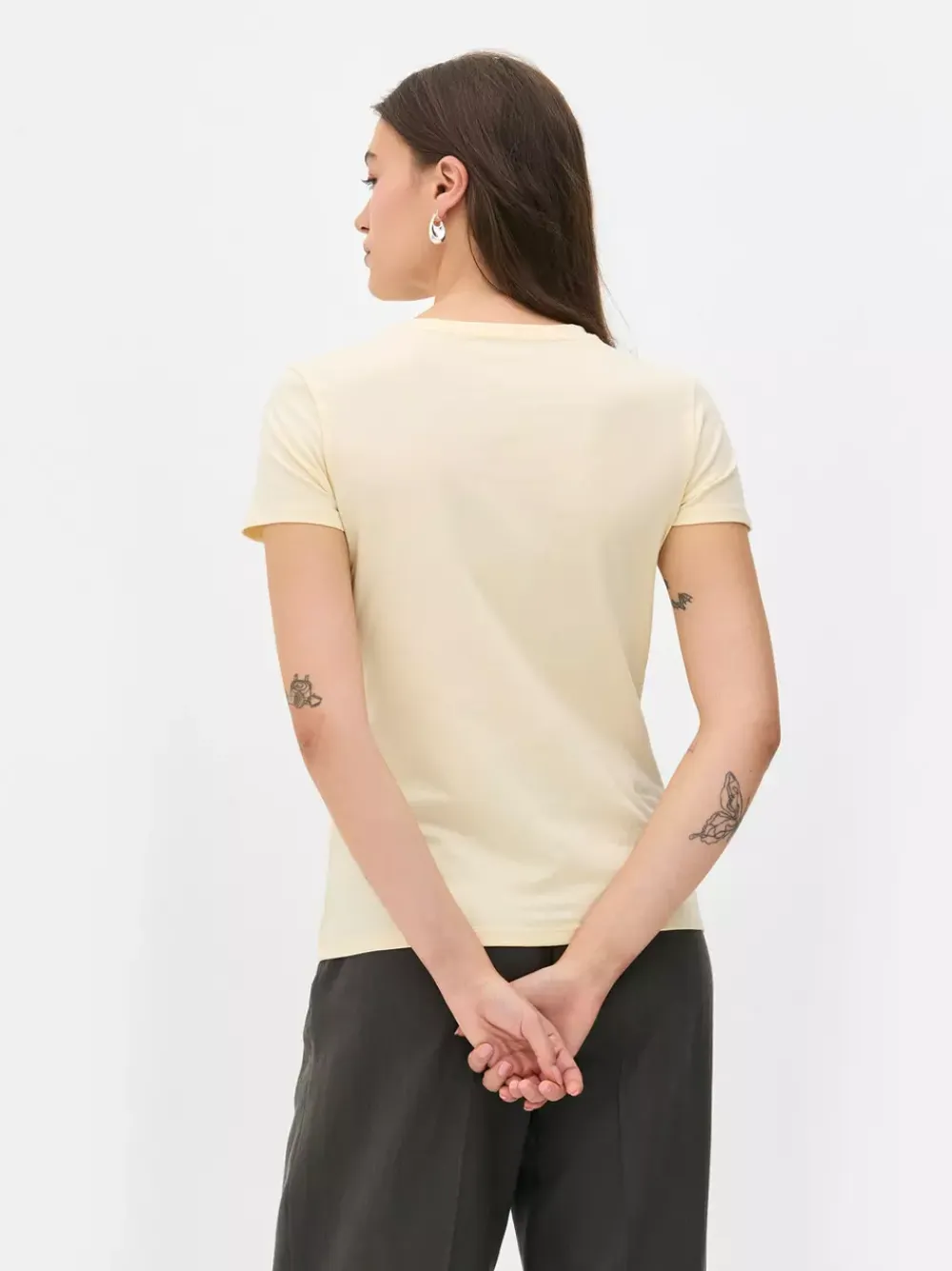 Primark Topy I T-Shirty<Elastyczny T-shirt z krótkim rękawem