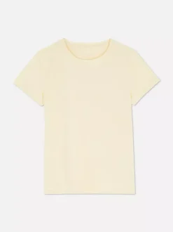 Primark Topy I T-Shirty<Elastyczny T-shirt z krótkim rękawem