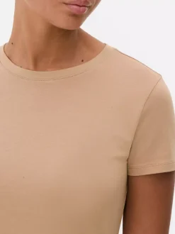 Primark Topy I T-Shirty<Elastyczny T-shirt z krótkim rękawem