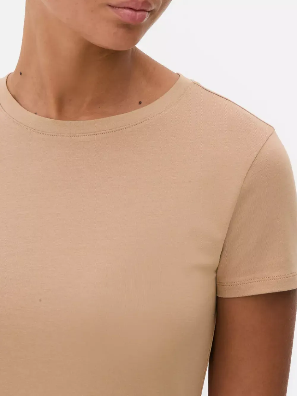 Primark Topy I T-Shirty<Elastyczny T-shirt z krótkim rękawem