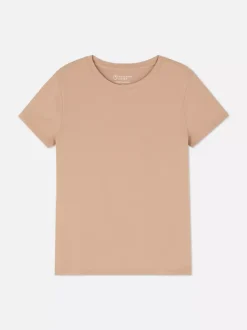 Primark Topy I T-Shirty<Elastyczny T-shirt z krótkim rękawem