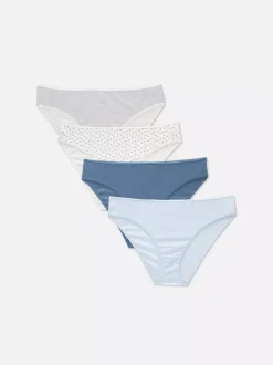 Damskie Primark Majtki Damskie<Figi bikini na co dzień, 4 pary