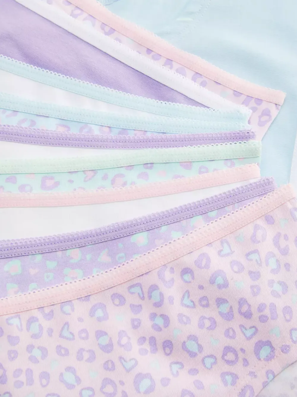 Dzieci Primark Bielizna<Figi biodrówki z nadrukiem w panterkę, 10 par